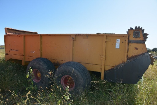 Knight 500 bu Manure Spreader, Hydraulic Floors, Reconditioned 2 seasons ag