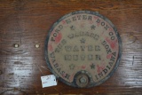 Water Meter Box Cover, Wabash Indiana, 10”