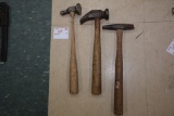 Group of 3 Cobbler Hammers