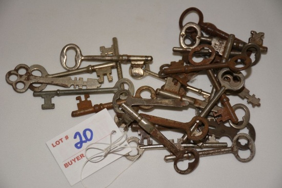 Lot of Skeleton Keys