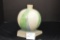 Unmarked Bulbous Art Pot Semi-Gloss Finish, 8 in. Roseville Futura