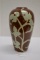 Dickensware Weller Ivy Leaf Vase, Two Tone Glaze, 10 in. High #78, 12