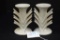 Pair of Redwing USA, M-14-71, Grey Candlesticks, 5 in. Tall