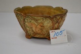 Unmarked Footed w/ Squirrel and Tree Design, 3 x 6 in. Bowl