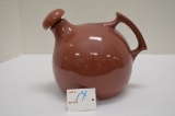 Rumrill Teapot #50, Red Gloss w/ Handle
