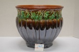 Unmarked Jardiniere Planter w/ Gloss Finish, 10 x 11 in.
