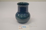 Blacksville W, VA. MMS 5-11-39, Blue Vase, 4 in.