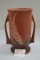 Roseville USA Vase w/ Fox Glove Pattern and Double Handled, #48-8