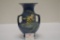 Roseville Freesia Vase, Double Handle, #122-8