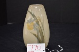 Unmarked Hudson Style w/ Daffodil Flower Vase, #4, 5 1/2 in.