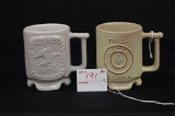Pair of Frankoma Mugs, C-1, U.S Mail, Tulsa Regional