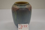 Newcomb Vase w/ Flower Pattern, #35 MW81, 5 in.