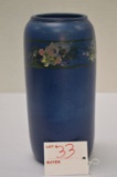 Weller Blue Hudson Style Vase, 7 in.