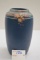 Weller Pottery Blue & Decorated Hudson 8in Vase