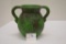 Weller Handmade 3x Coppertone 8x6 1/2 Double Handle Vase