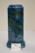 Peters & Reed- Blue Marble Glazed Vase Unmarked 9'