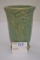 McCoy (?)- Seafoam Green Vase Unmarked 6