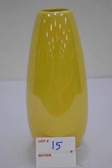 Weller- Yellow Vase 7 1/2"