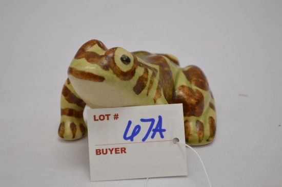 Unmarked 3in Frog Figurine
