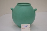 Weller- Turquoise Pot- Matt Glaze 6