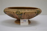 Roseville 10x4 Footed Bowl in 