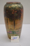 Sigrud Weller Lasa , 9in Tree Pattern Vase
