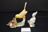 2 Bird Figurines- Double Marked Lang6, Double- 6