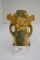 Roseville USA Yellow Peony Vase, #1293-8