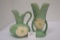 Pair Weller Pottery 