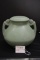 Unmarked Matte Green Lamp Base, 7 x 8 in. - No Hardware