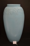 Unmarked Blue Ribbon and Bows Umbrella Stand, marked w/#197 and USA