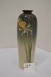 Weller Delta Ware Daffodil Vase, 11 in.