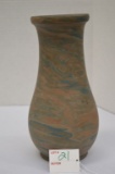 Niloak Swirl/Mission Ware Vase, 10 in.