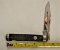 Queen SXM Titusville PA, Queen Steel USA '92, Single Blade w/ Lock Back, Bl