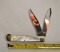 1997 Bulldog Handmade Hammer Forged Solingen Germany Double Blade, 