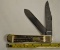 1998 Bulldog Brand Etched Blade, Hammer Forged, Solingen Germany, Double Bl