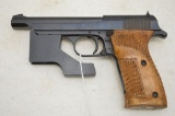TT-Olympic Pistol 22LR Cal. 4 3/4 in. Barrel, Blued, Checkered Walnut Grips