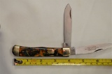 1997 Bulldog Handmade Hammer Forged Solingen Germany Double Blade, Green an