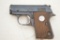 Colt Automatic 25 Cal. (1970-1973) 2 1/4 in. Barrel, Blued, Checkerd Walnut