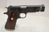 Colt Series 70 MKIV Government Model 38 Super, Blued, Checkered Walnut Grip