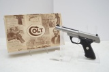 Colt 22, 22LR Semi Auto Single Action Target Pistol, MFG 1995-1998, 4.5 in.