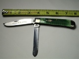 Case XX USA, 6254 SS, Limited XX Edition, 1 of 2500, Double Blade, Green Co