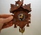 Mini Cuckoo Clock w/ Leaves and Bird Decoration, 6 x 4