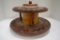 24 Holder, Round Lazy Susan Pipe Holder and Tobacco Humidor?, Solid Walnut