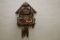 Made in Germany House Cuckoo Clock, Carousel Top w/ Dancers Drinkers Out Fr