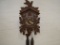 German Made Cuckoo Clock w/ Bird and Leaves, 2 Weights and Pendulum, 14 1/2