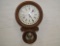 Barwide Pendulum Calendar Clock, Walnut Finish, Key Wind