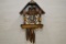 Swiss Musical Movement Clock of House w/ Man and Woman in Front, Carousel D