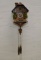 Wood House Cuckoo Clock, Made in Germany, w/ Trees and Squirrels and Bird,