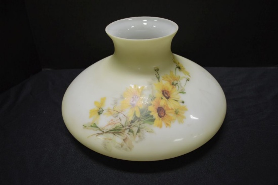 Hand Painted Floral Shade